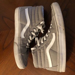 Grey Vans Sk8 Hi